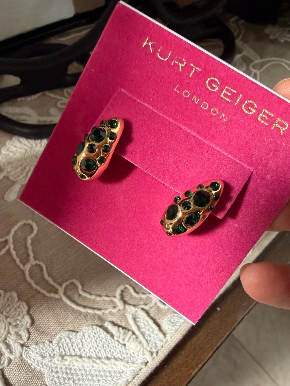 Kurt Geiger Gold Hoop Earrings